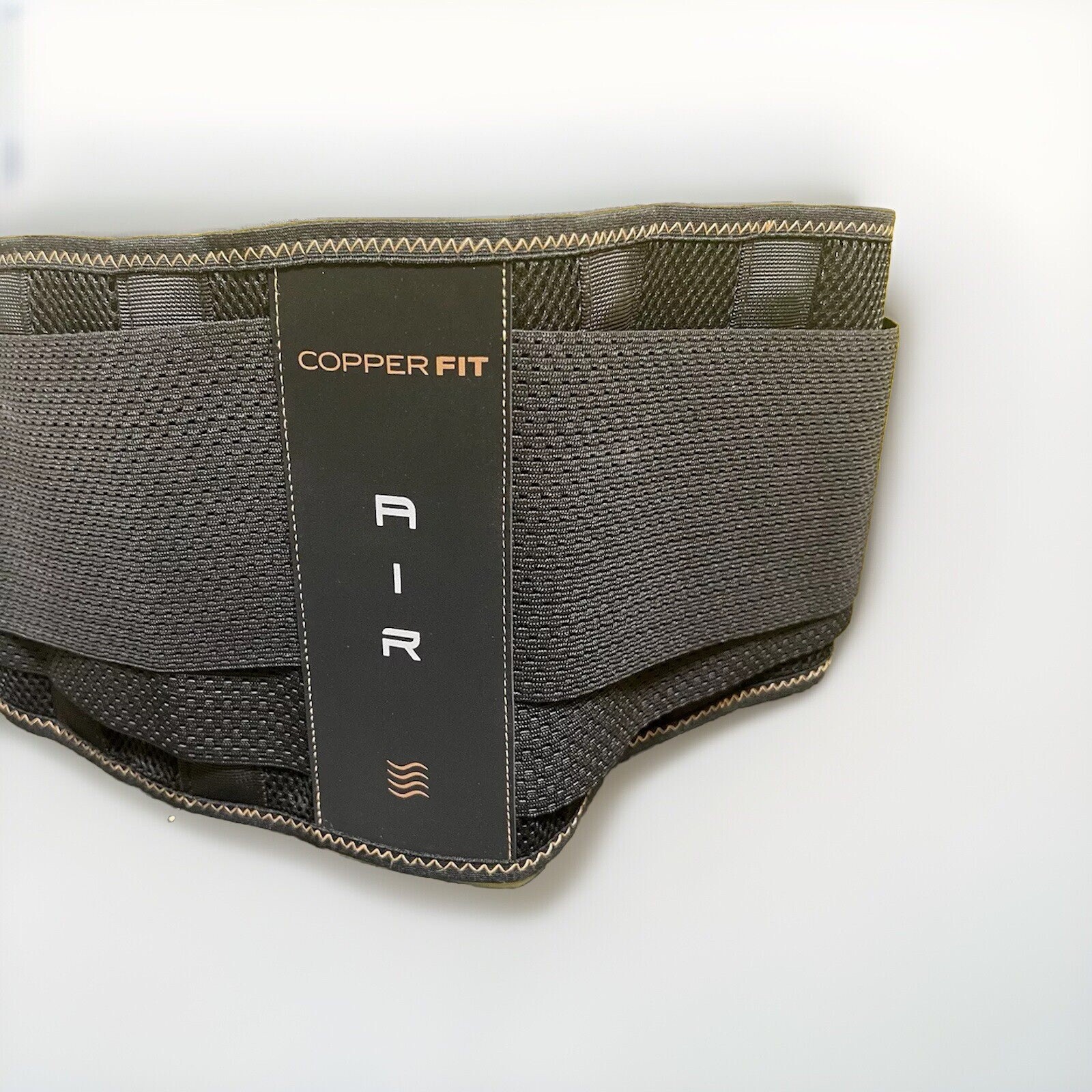 Copper Fit Elite Back Support Adjustable One size with airflow Technology Opened