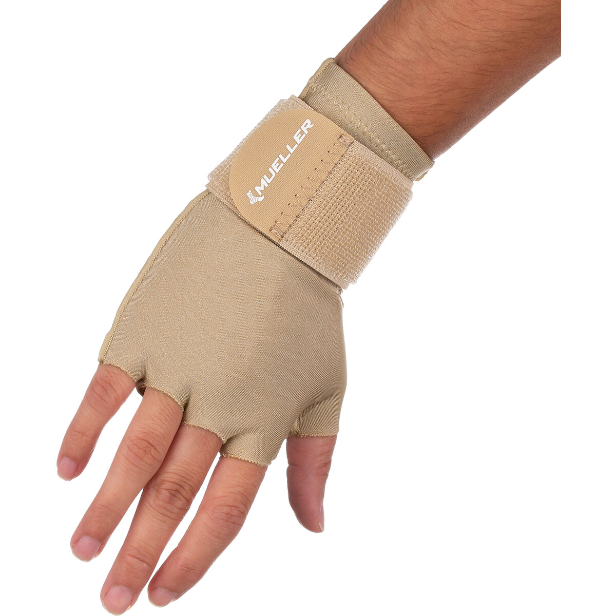 Mueller Sports Medicine Single Compression Glove – Beige