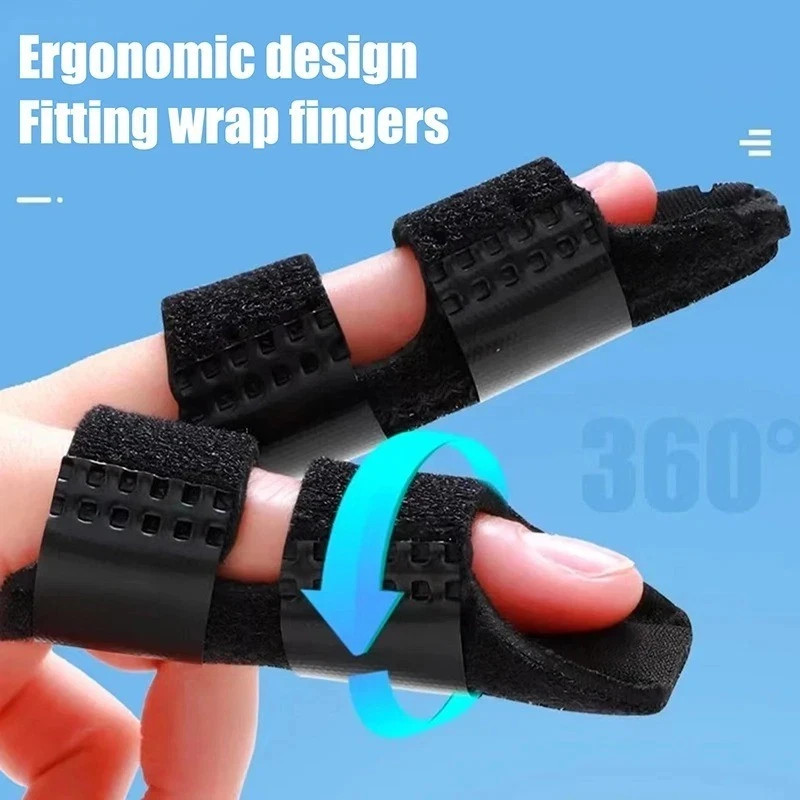 Adjustable Trigger Finger Splint Straightener Corrector Brace Support Protector