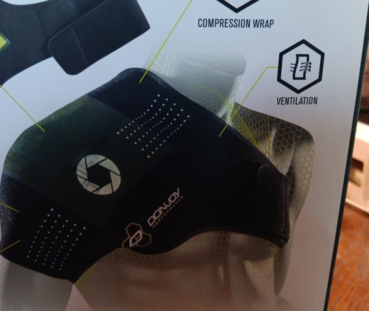 Donjoy Performance Coldform Hot Cold Therapy Shoulder Wrap pack Ice Pad Read