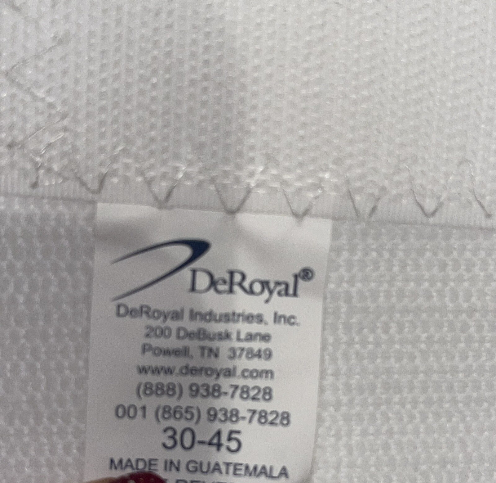 DeRoyal Abdominal Binder 9” Medium/small EUC Postpartum Post C-section 30-45 In