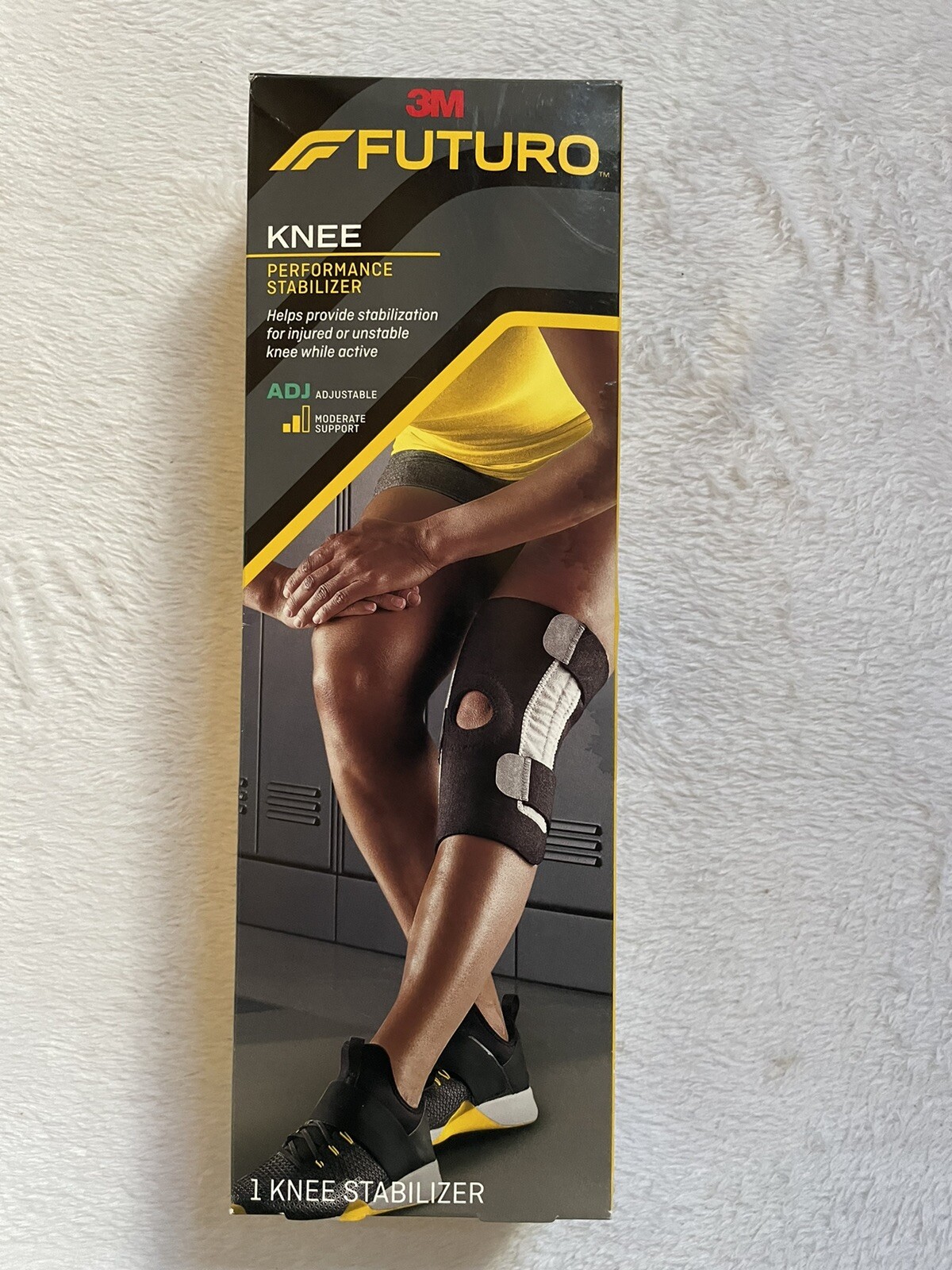 3M Futuro Knee Performance Stabilizer Brace Adjustable Moderate Support 13-17.5”