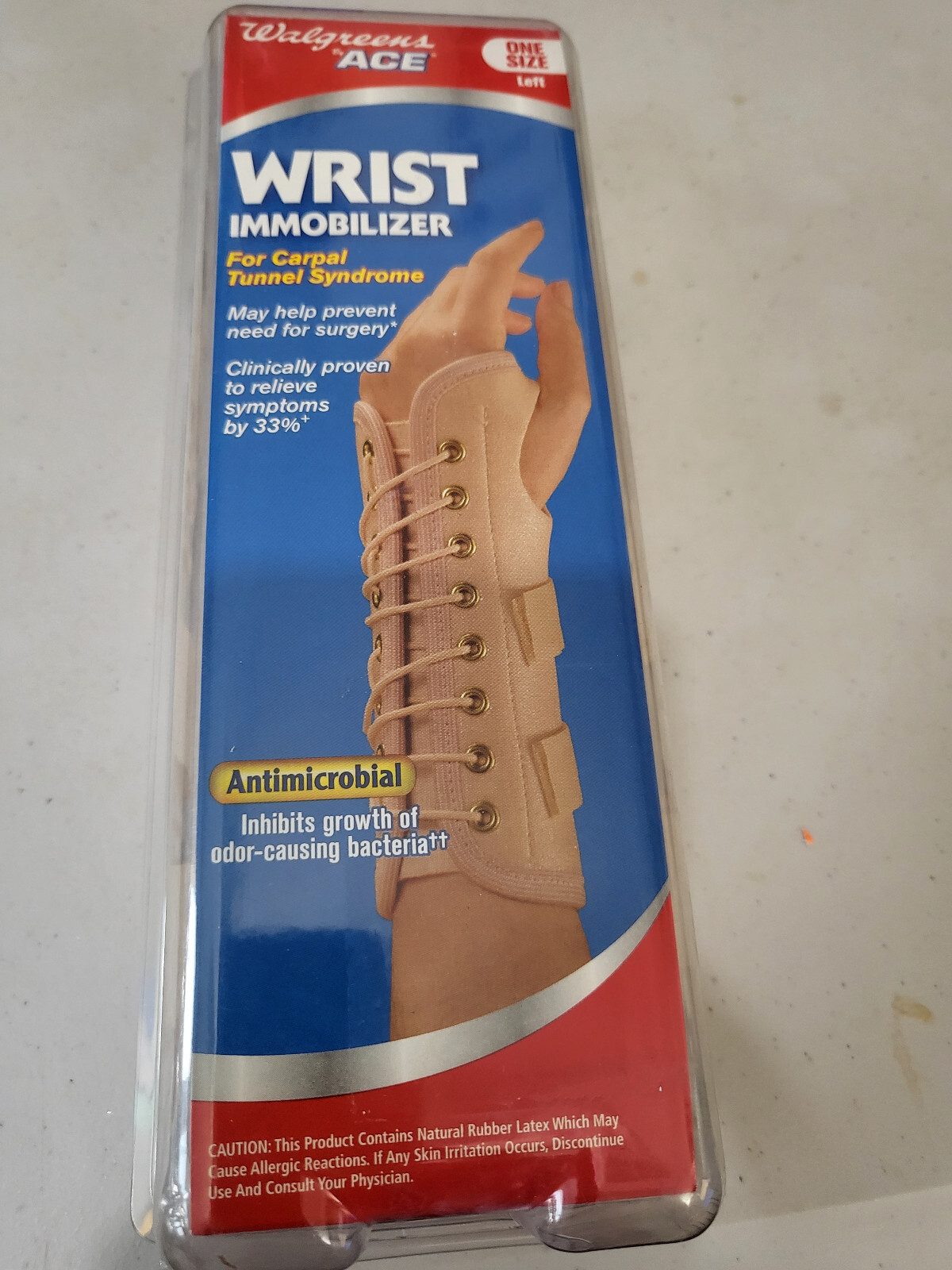 Walgreens by Ace Wrist Stabilizer for Left Hand