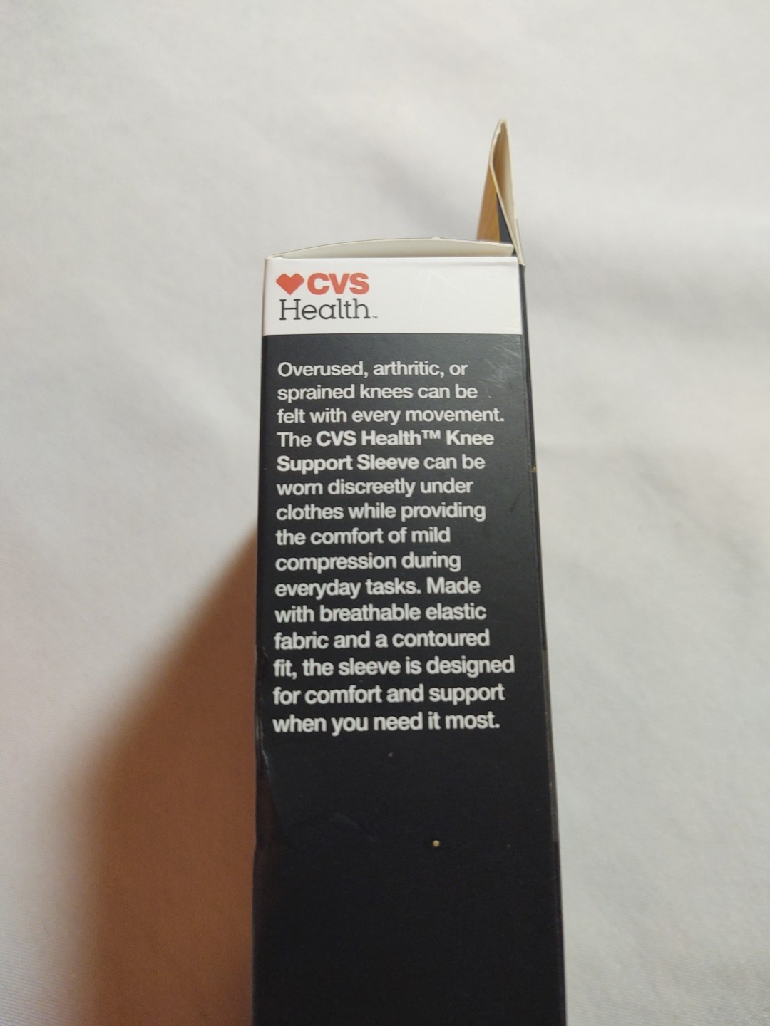 CVS Health Knee Support Sleeve Mild Compression Multicolor Size Medium