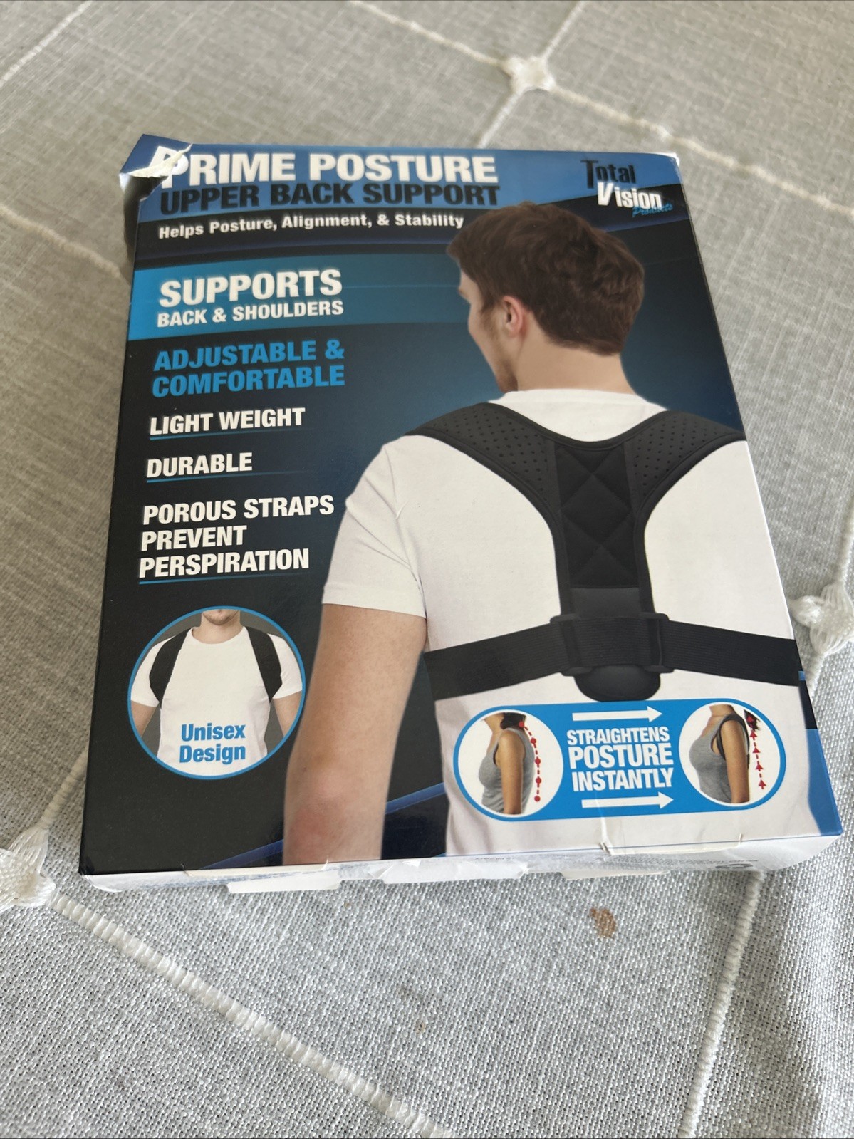Unisex/ Prime PostureUpper BackSupportHelps Posture, Alignment, & Stability