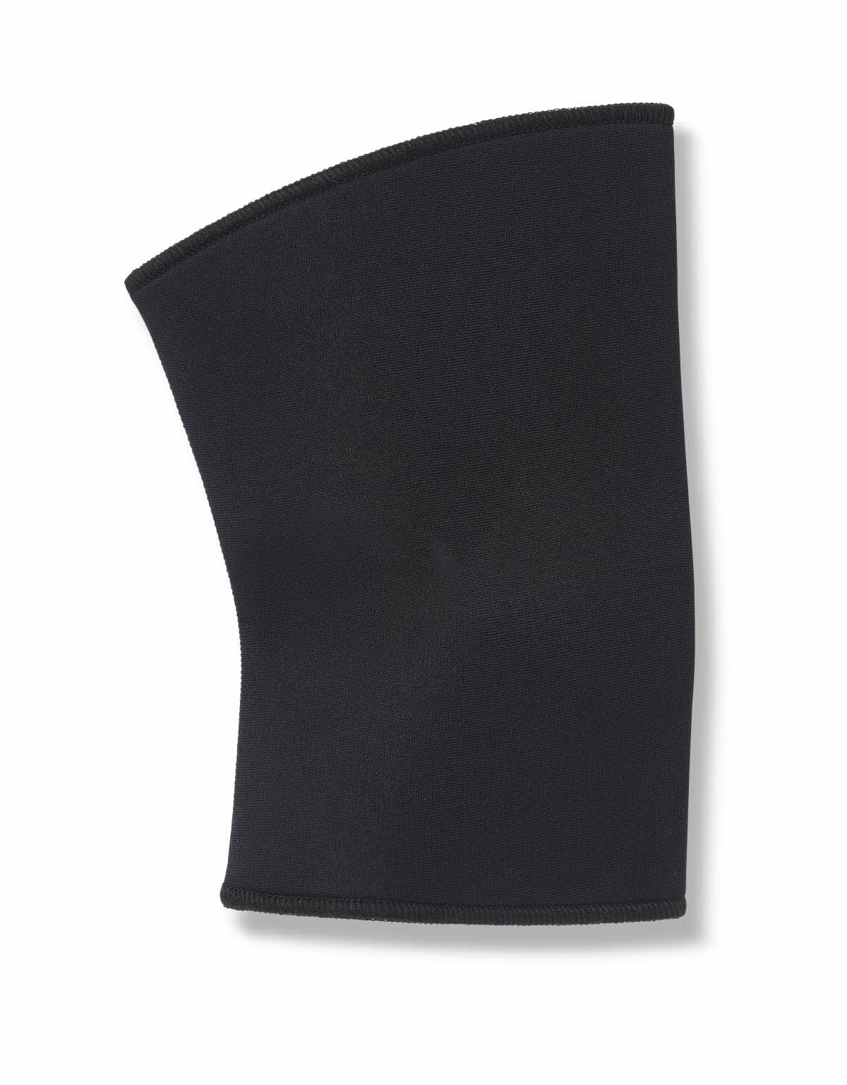CURAD Neoprene Pull-Over Knee Support with Closed Patella, Size Large, Black