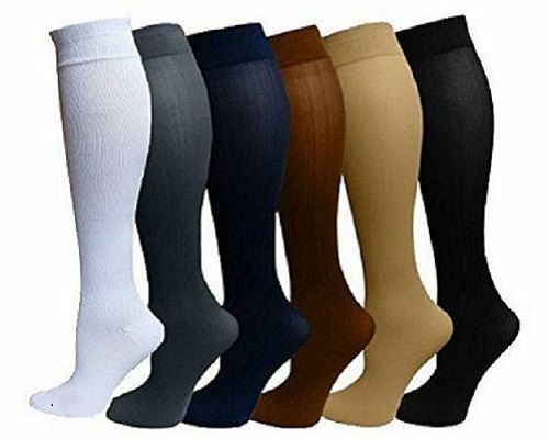 (5 Pairs ) Compression Socks Relief Stockings Graduated Support Men’s Women’s US