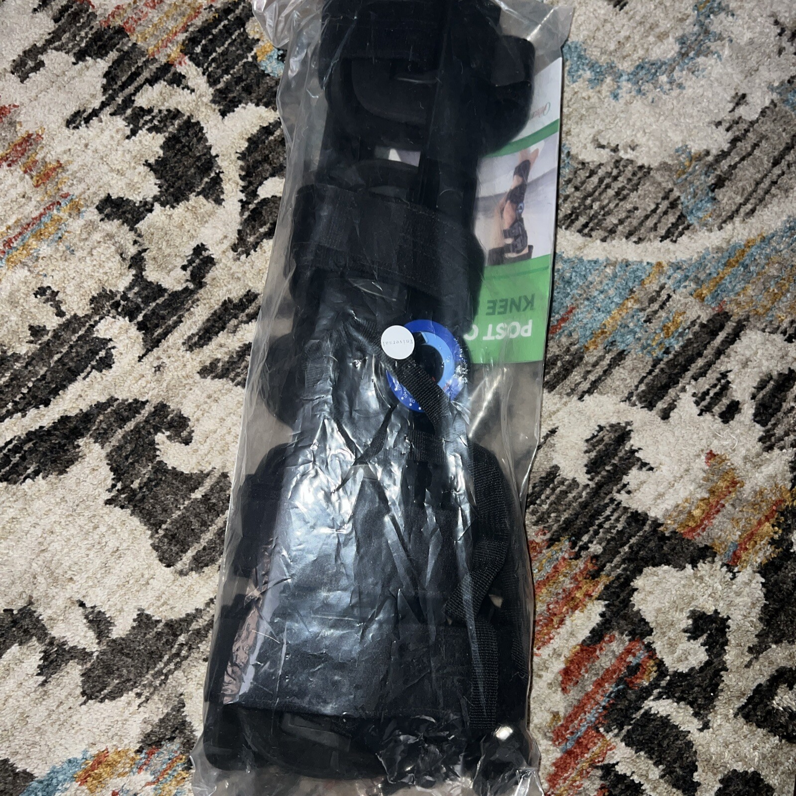 Orthomen Hinged ROM Knee Brace Post Op Knee Brace for Recovery Stabilization