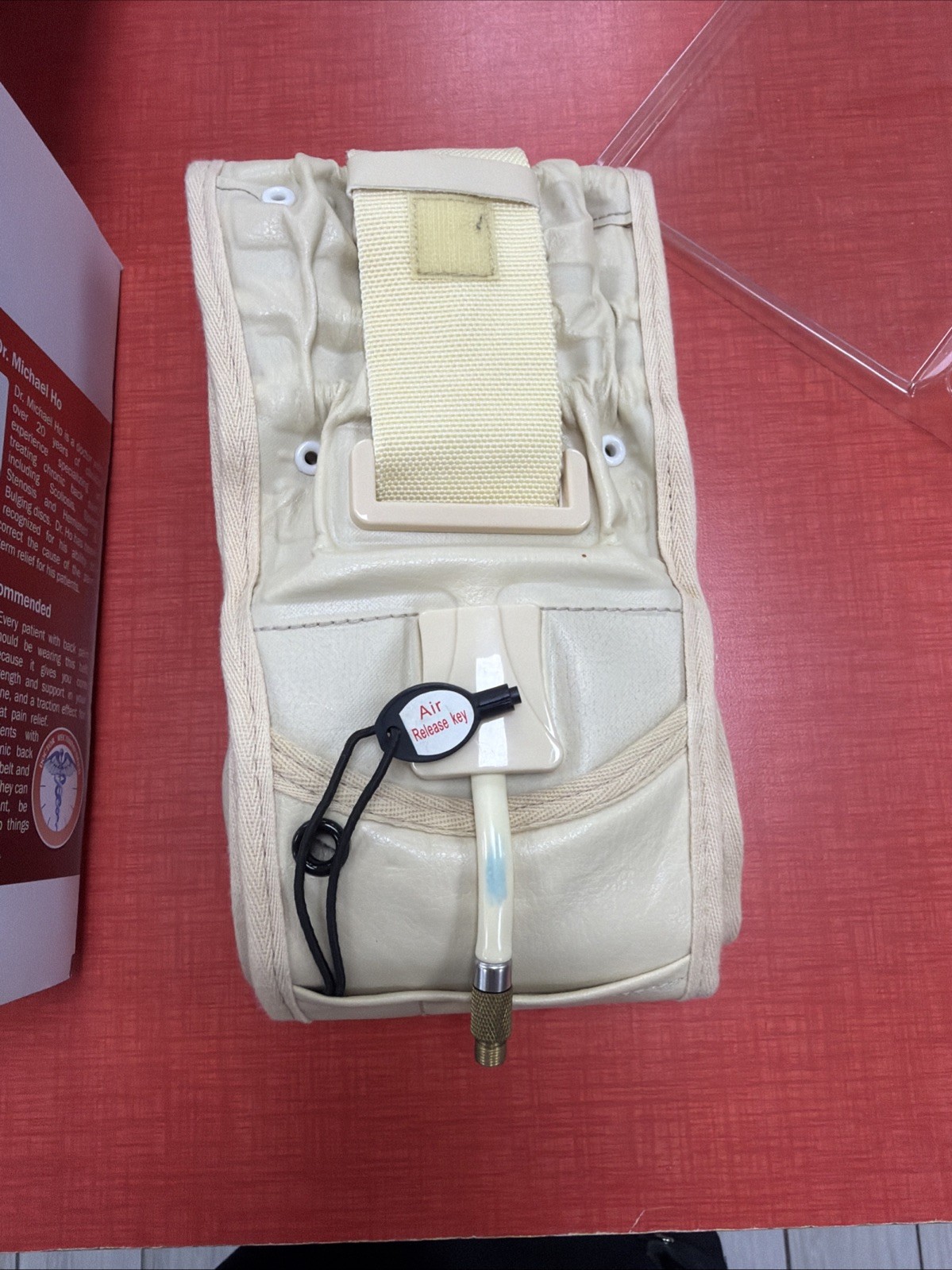 DR. HO’s 2-in-1 Back Support Relief Belt UNISEX SIZE A (25-41 Waist) Open Box