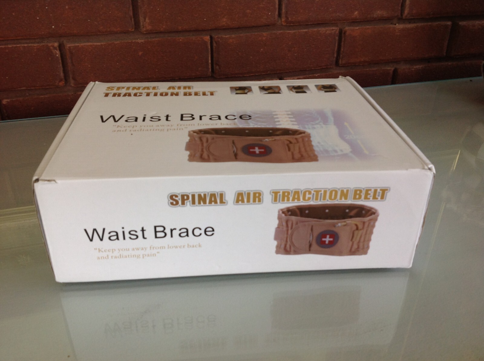 Spinal Air Transcation belt Decompression Belt Back Brace Lumbar Traction