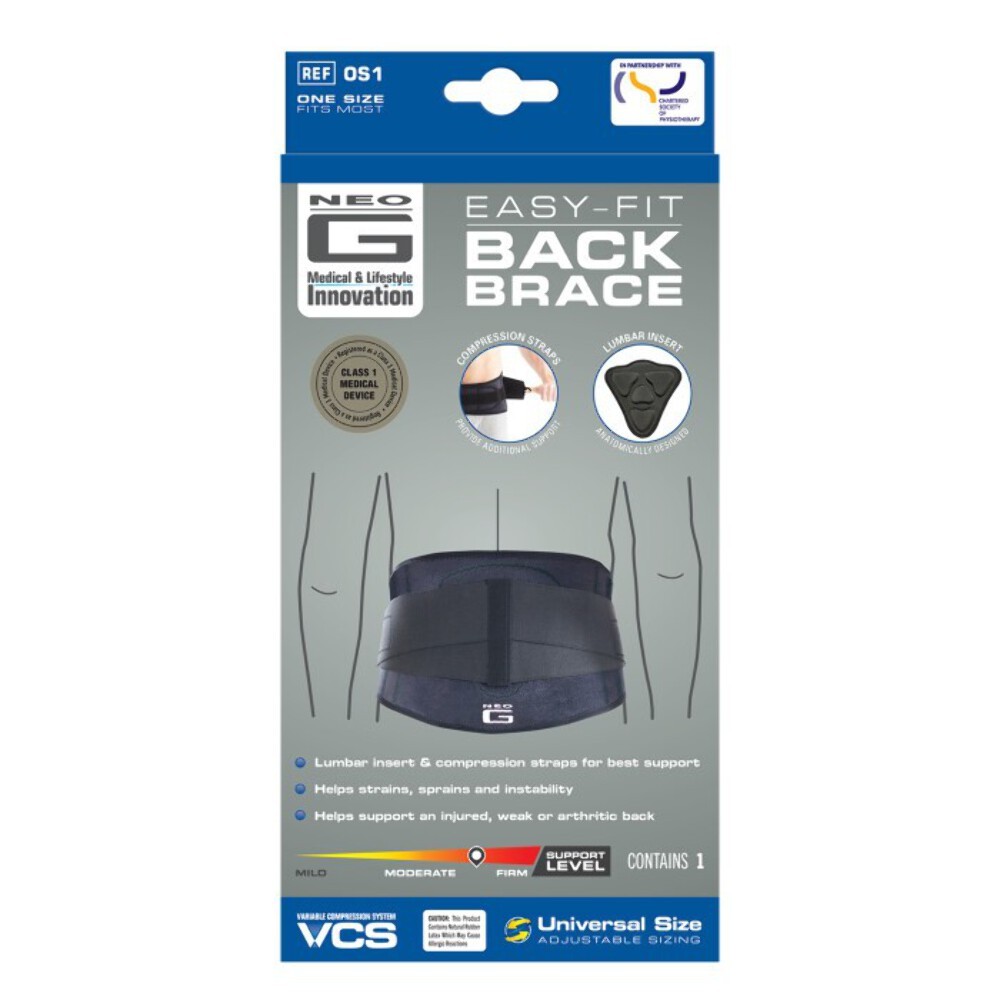 Neo G Easy-Fit Back Brace