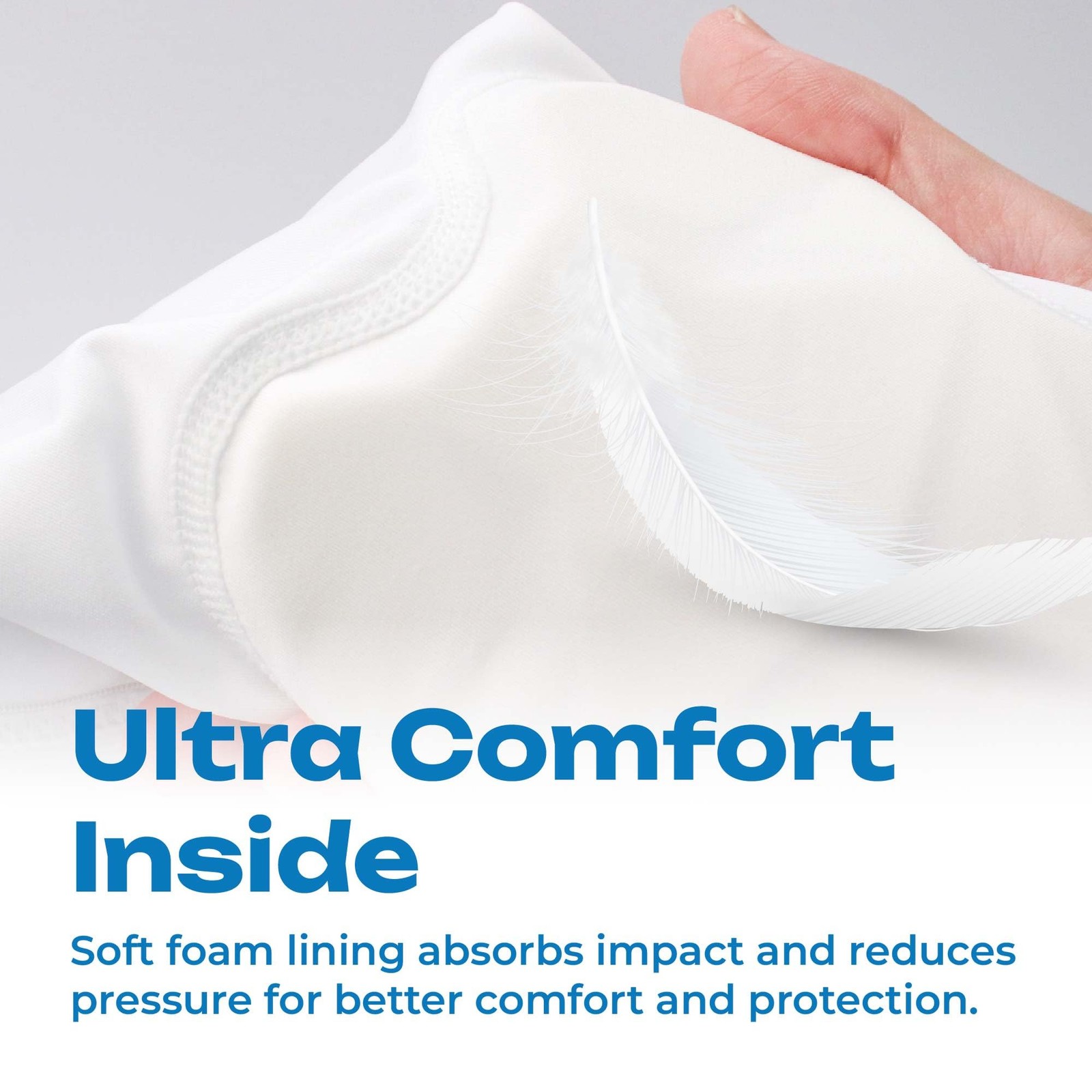IM710 Shield Padded Leg Compression Sleeve, Ergonomic Knee Pad Support for Ba…