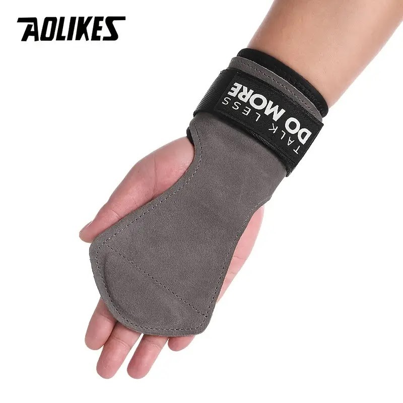 Weight Lifting Sports Wrist Support Band, Breathable for Home Travel (Black)