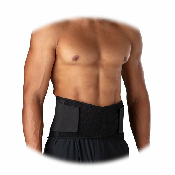 MCDAVID SPORT ADULT LOWER BACK PAIN RELIEF LIGHTWEIGHT BACK SUPPORT, BLACK, S/M