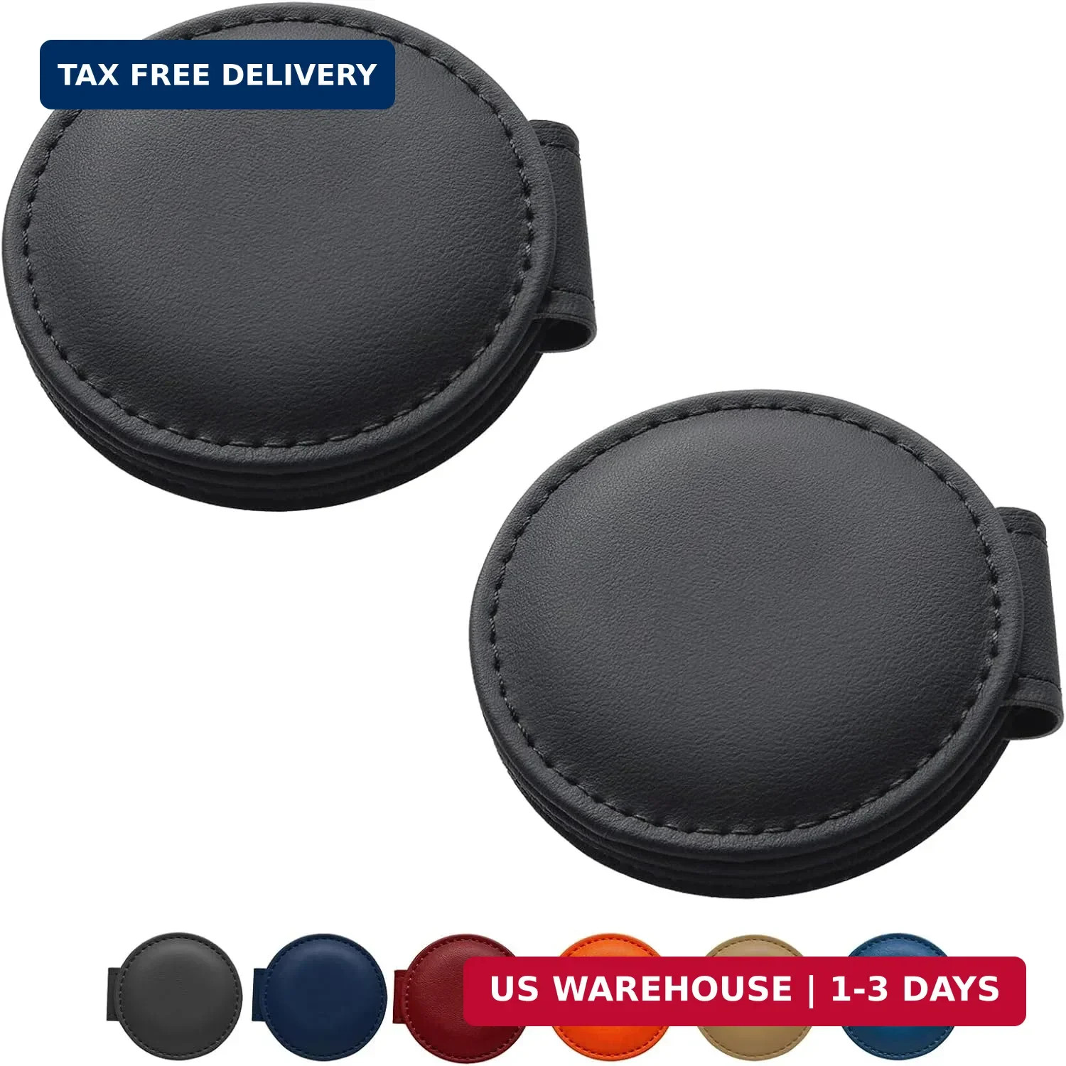 2 Pack Stronger Magnetic Belt Clip, Shoulder Strap Positioners, Relieves Neck &