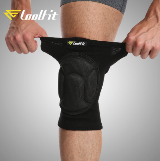 2X Thickening Sponge Knee Brace Support For Sport dancing hip-hop Climbing Work