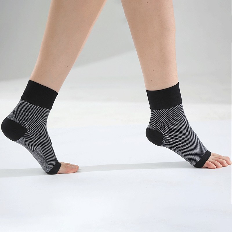 High Elasticity Ankle Protection Pressure Socks Sports Running Stretch Socks