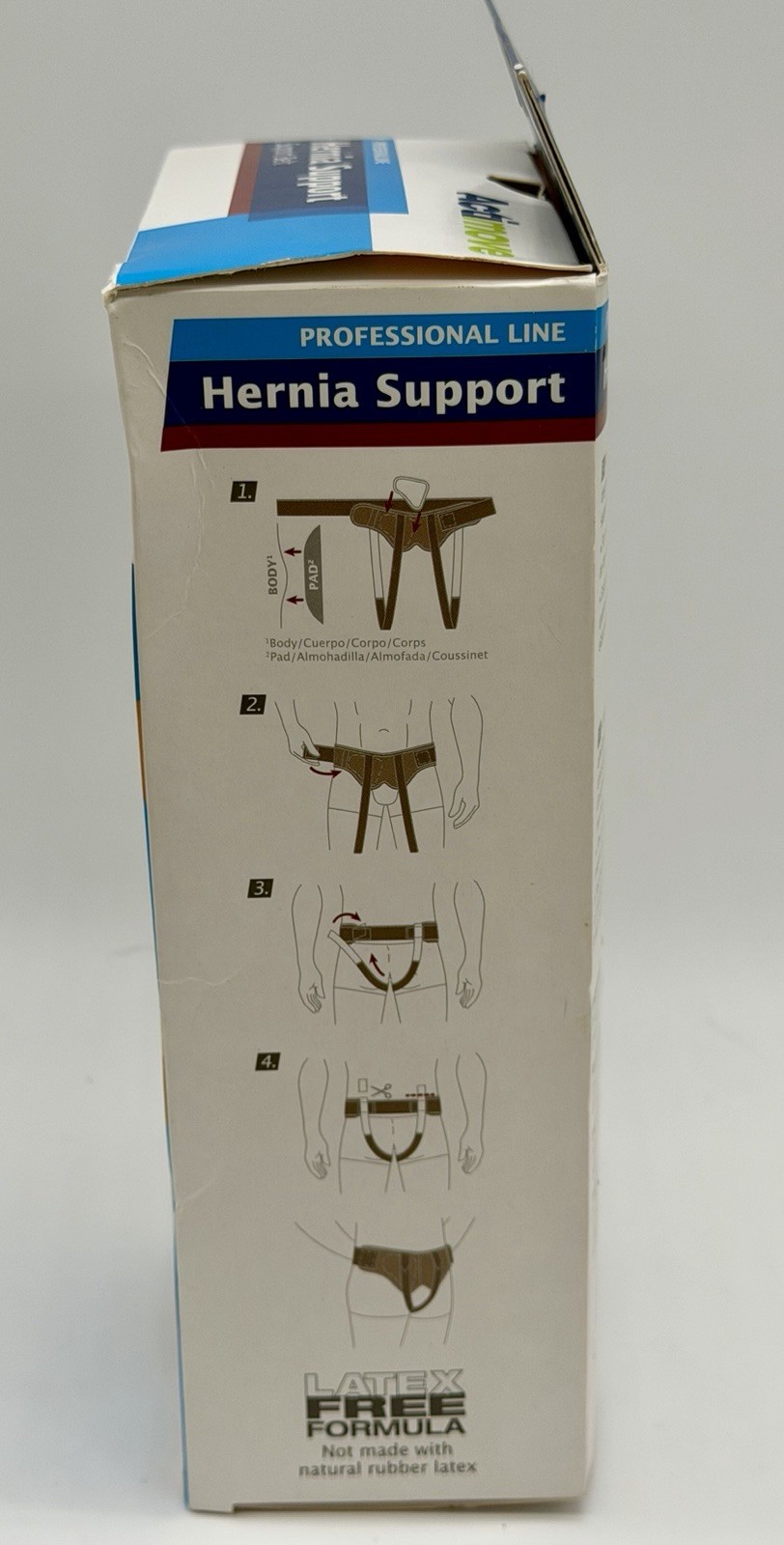Actimove Hernia Support Belt M 35-41” Tan Professional Line Adjustable Waist