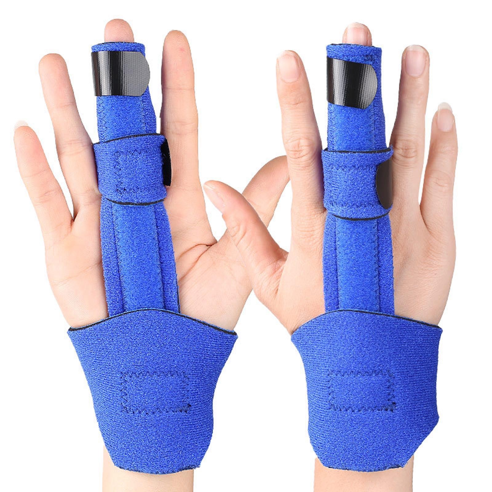Finger Splint for Men Women Hand and Wrist Support Knuckle Brace for Sprains