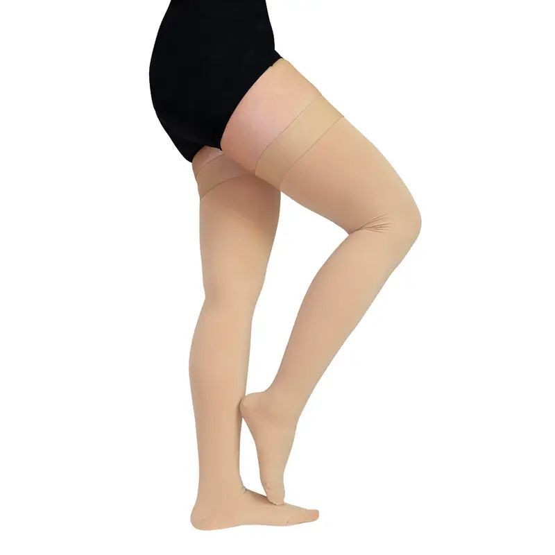 30-40 mmHg Medical Compression Stockings Thigh High Surgical Socks Varicose Pain