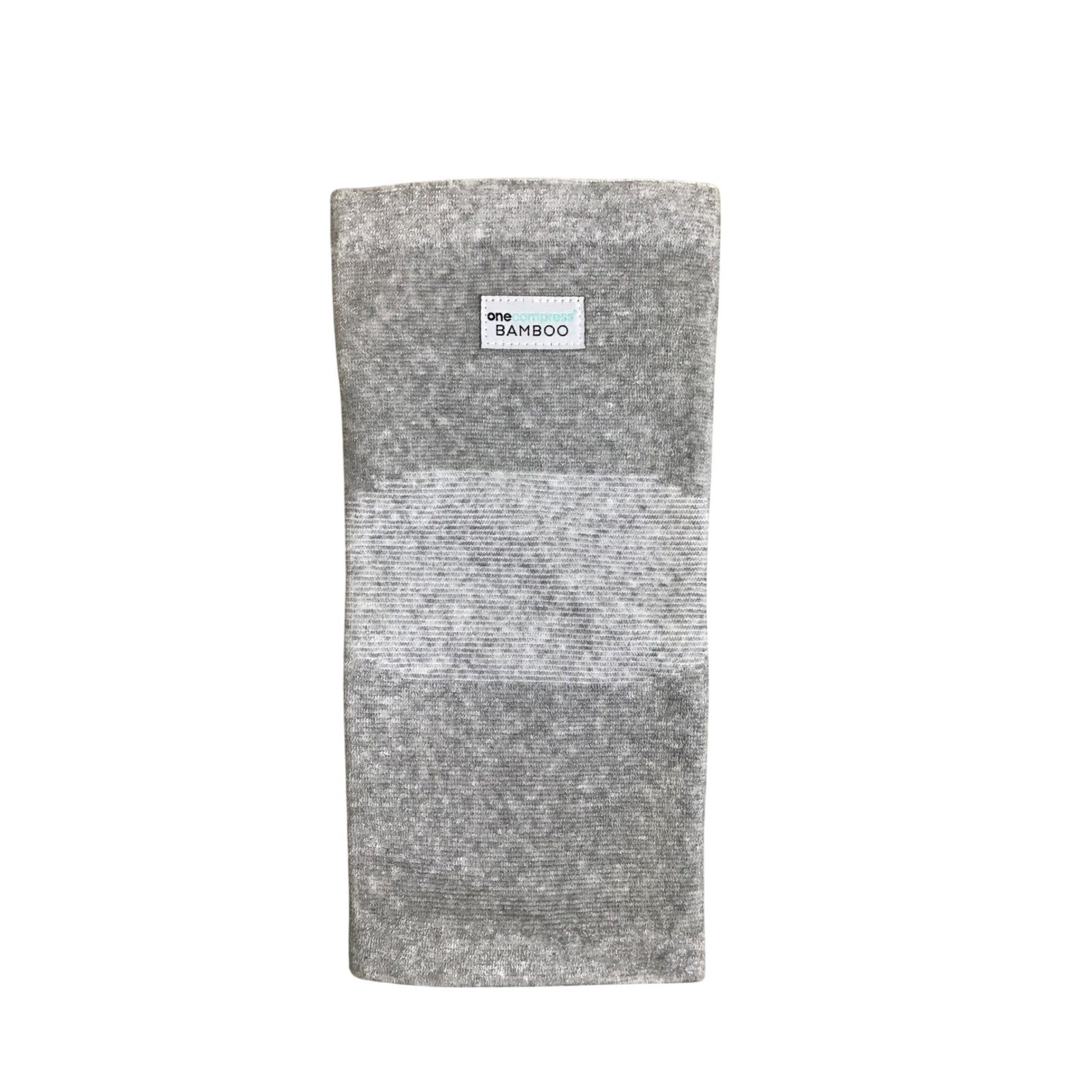 Onecompress Unisex Gray Heather Bamboo Knee Sleeve Breathable Support Wrap NWOT