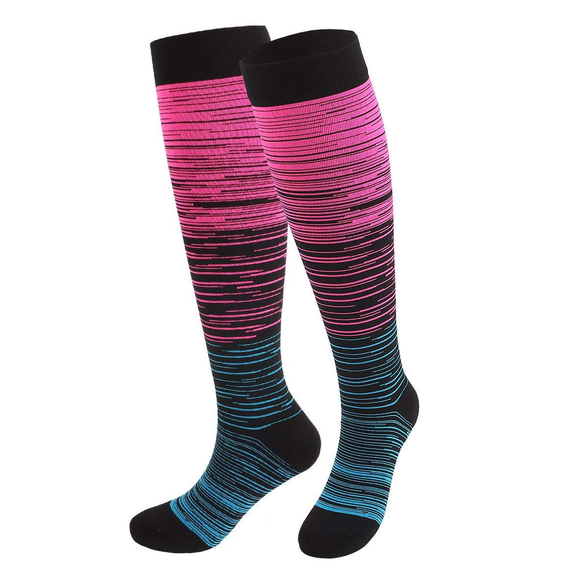 Plus Size Compression Socks Calf Sleeve Men Women Extra Wide 15-20mmHg 2XL-4XL
