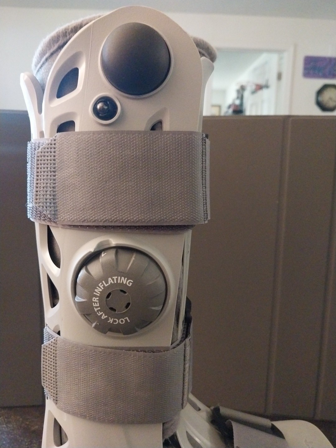 Aircast DJO AirSelect Medium Gray Walker Brace and Walking Boot Aircast-Small