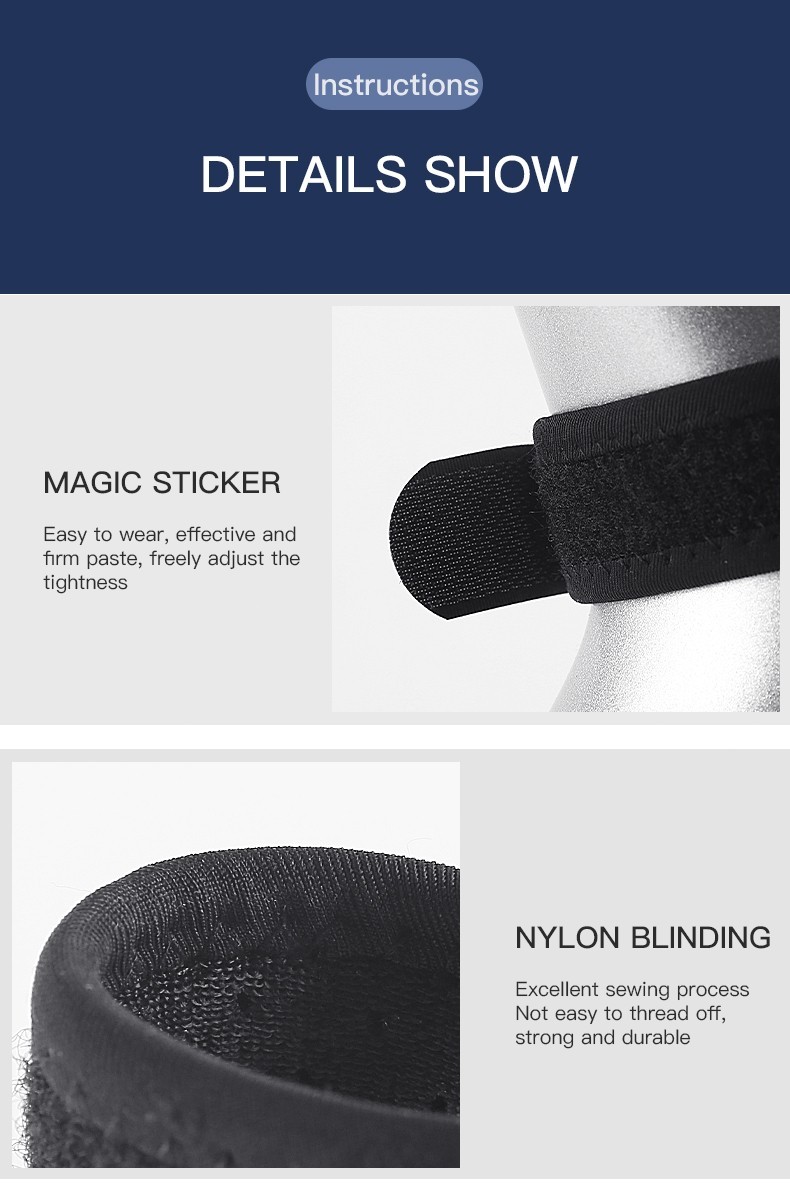 Knee Patellar Tendon Support Strap Adjustable Compression Brace Sports Sleeve