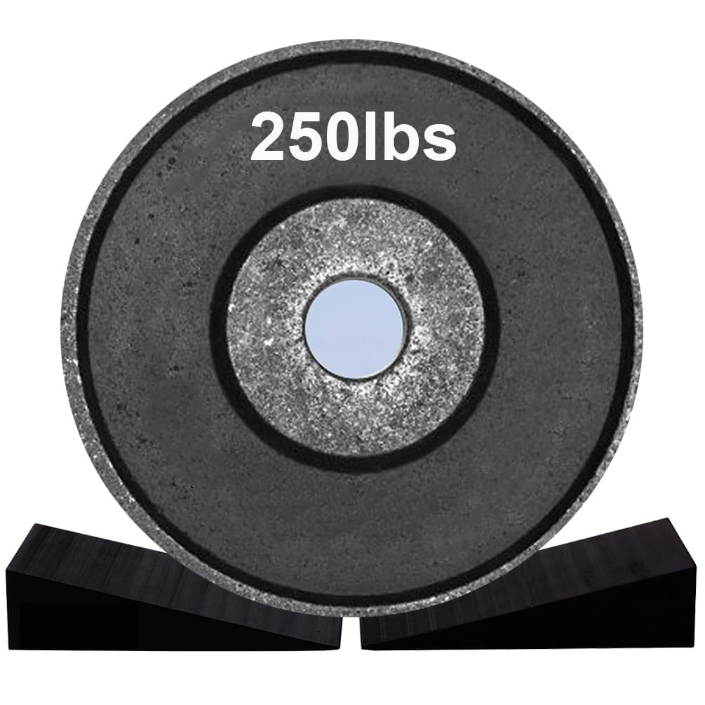 Squat Wedge Block Non Slip Slant Board Calf Stretcher 2pcs Ankle Knee Leg