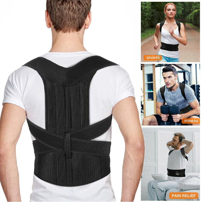 Magnetic Back Posture Corrector Shoulder Straightener Brace Neck Spine Support