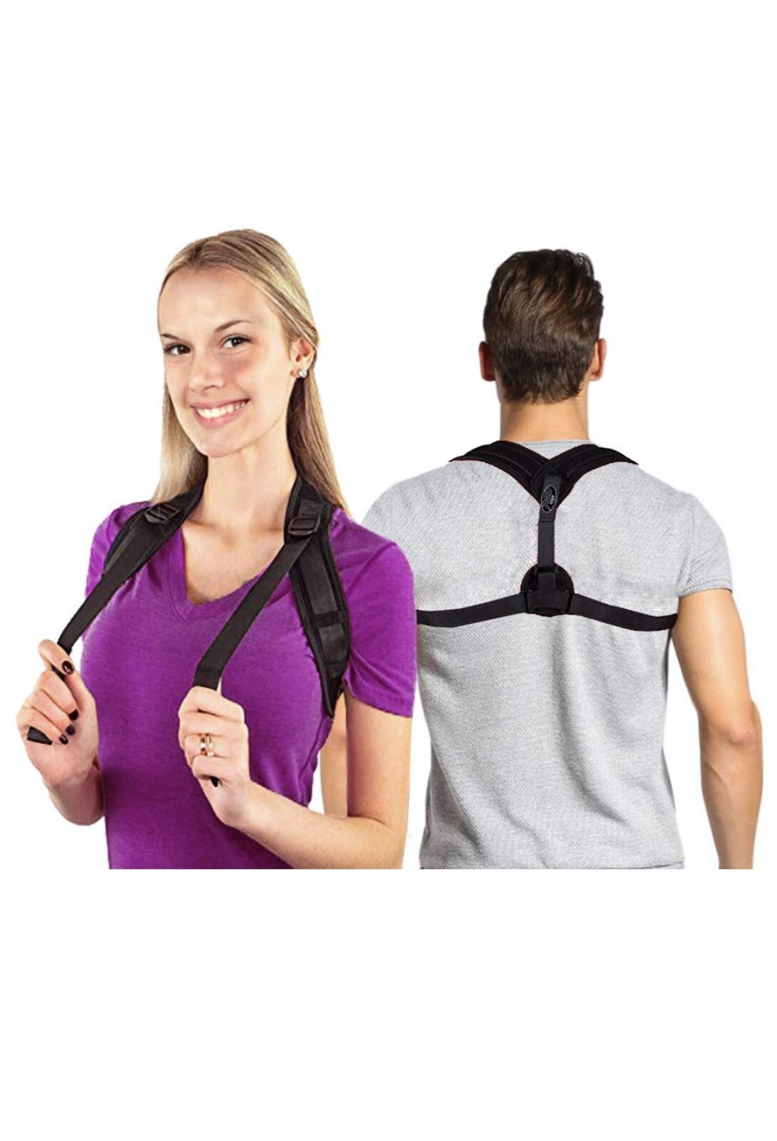 Posture Corrector for Women & Men | Back & Shoulder Brace | Upright Posture | &