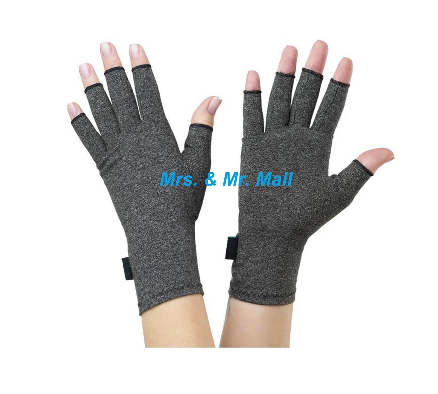 Arthritis Medical Gloves Compression Copper Pain Relief Wrist Support Brace (M)