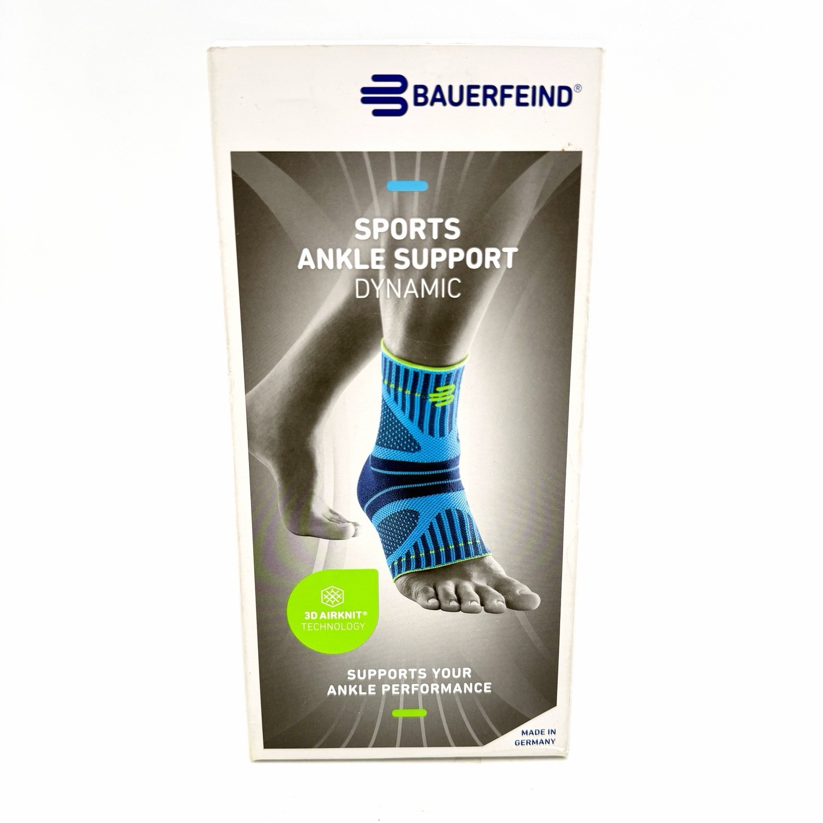 Bauerfeind Sports Ankle Support Dynamic Compression Size M Medium BLACK