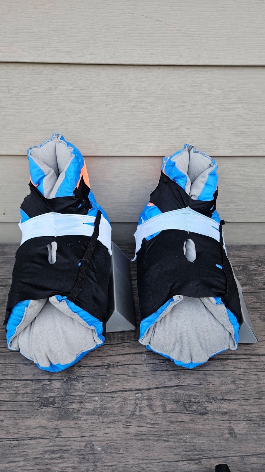 Pair of Sage Prevalon Blue Heel Float Protector Boots R3