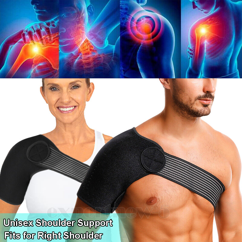 Shoulder Brace Sleeve Compression Support Torn Rotator Cuff Relief Joint AC Pain