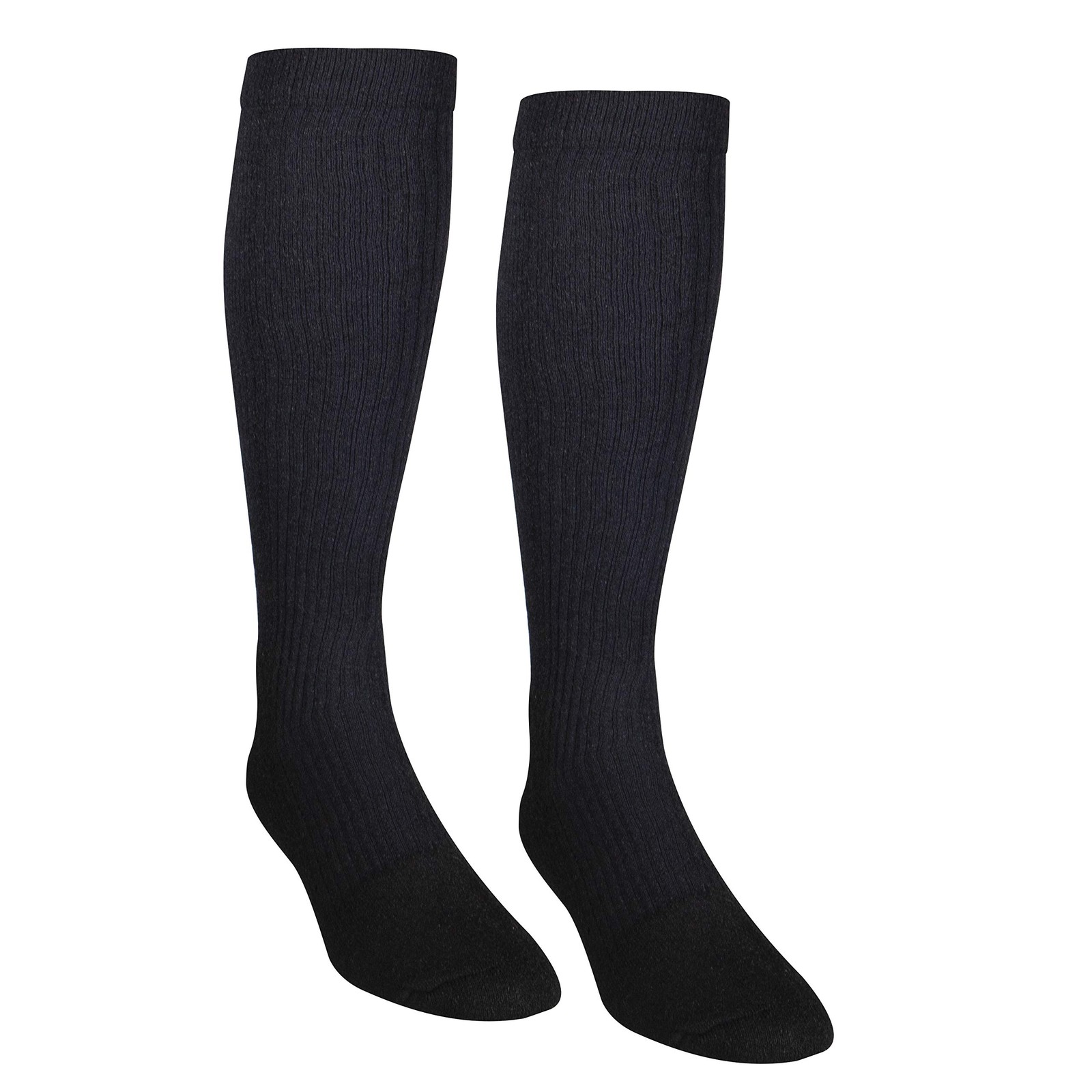 Compression Socks, 15-20 mmHg Support for Men, Padded Cushion Foot, Knee High…