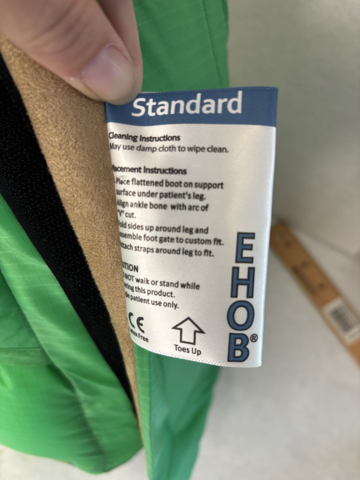EHOB TruVue Heel Protector Boot Lot Of 2 Standard Size Without Wedges READ
