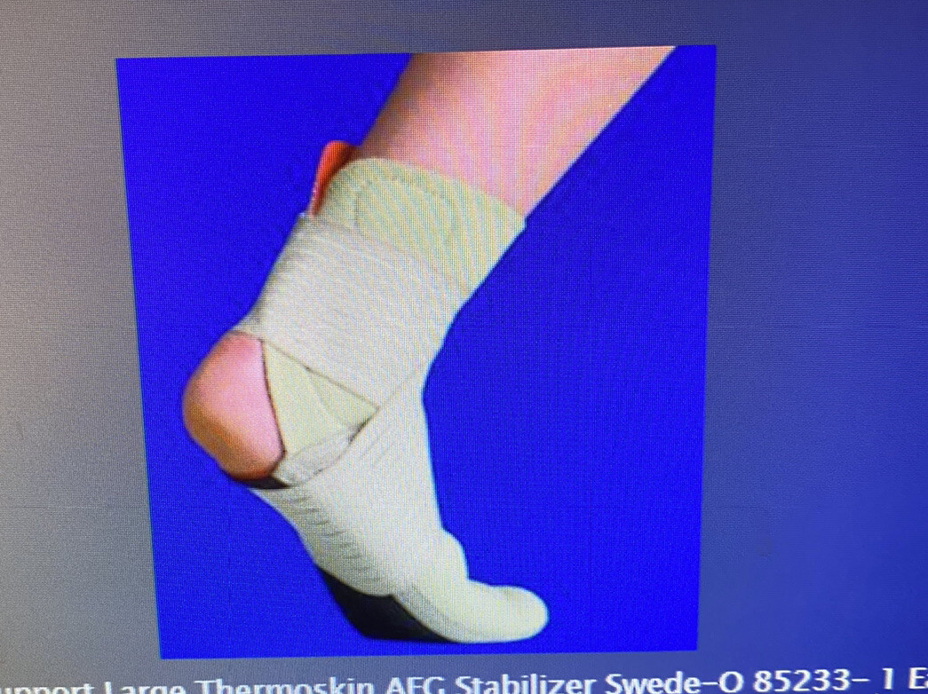 Ankle Support Large Thermoskin AFG Stabilizer Swede-O 83233 1 Each NEW