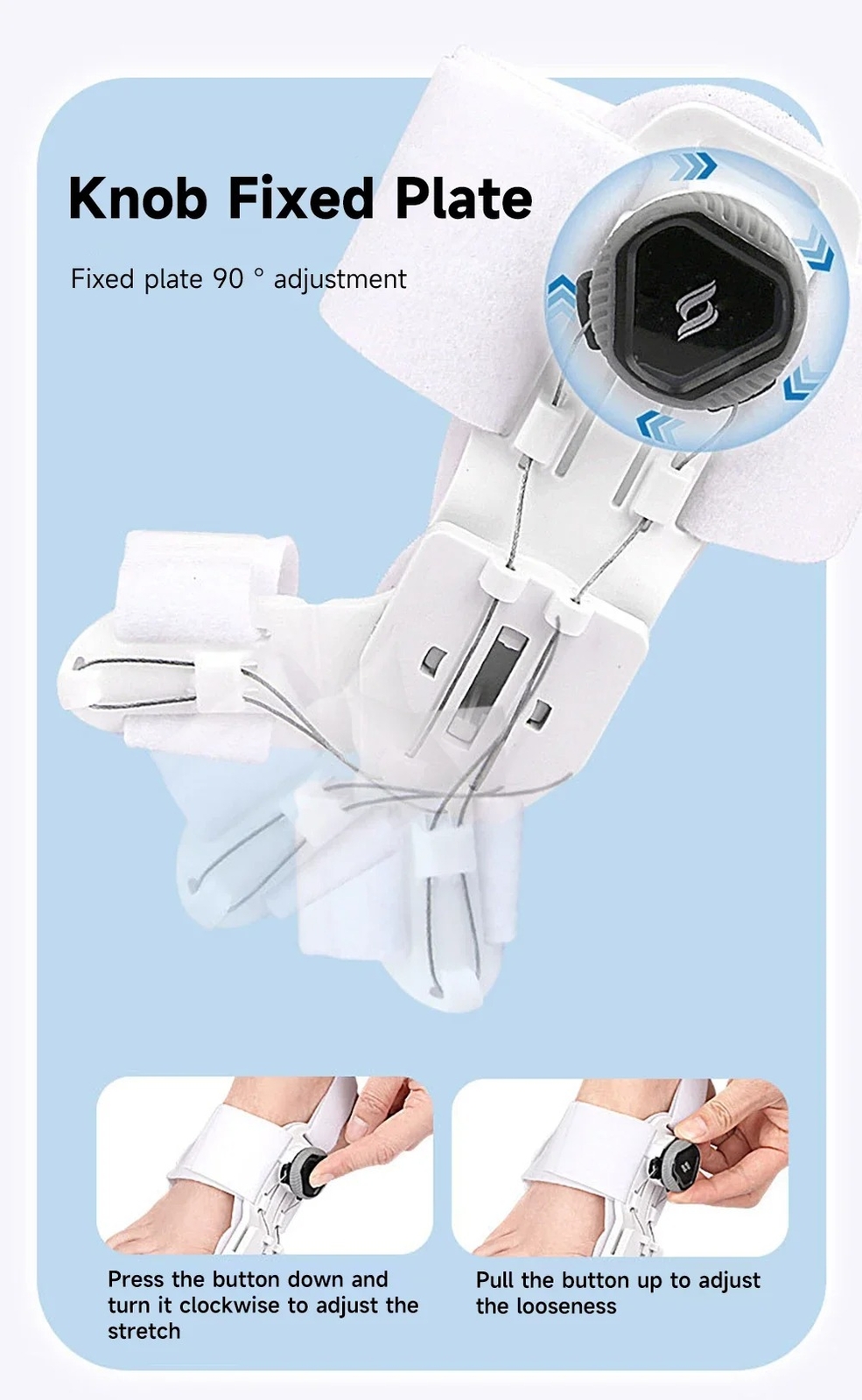Medical Straightener Adjustable Separators Bunion Correctors Foot Pain Relief US