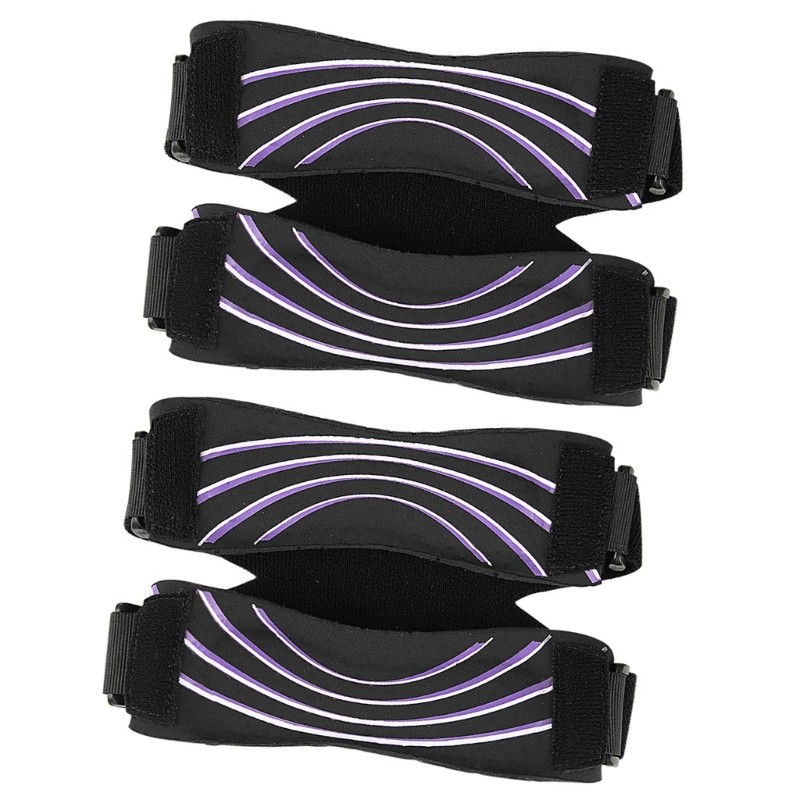 Silicone Padded Adjustable Patella Support Strap for Basketball Baseball Soccer