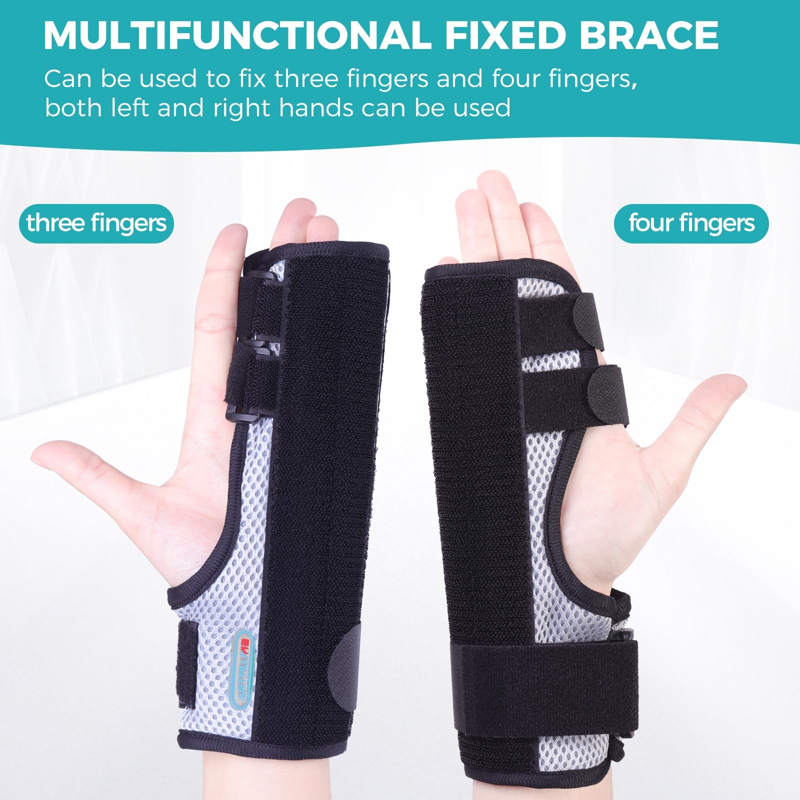 Trigger Finger Splint,Hand Brace with Finger Support,Right or Left Adjustable…