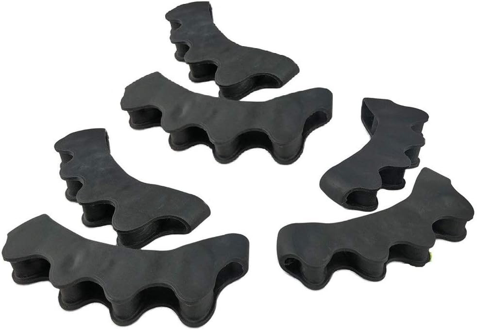 Toe Spreader – 12 pieces Gel Toe Separator for Overlapping Toes – Toe Spacer