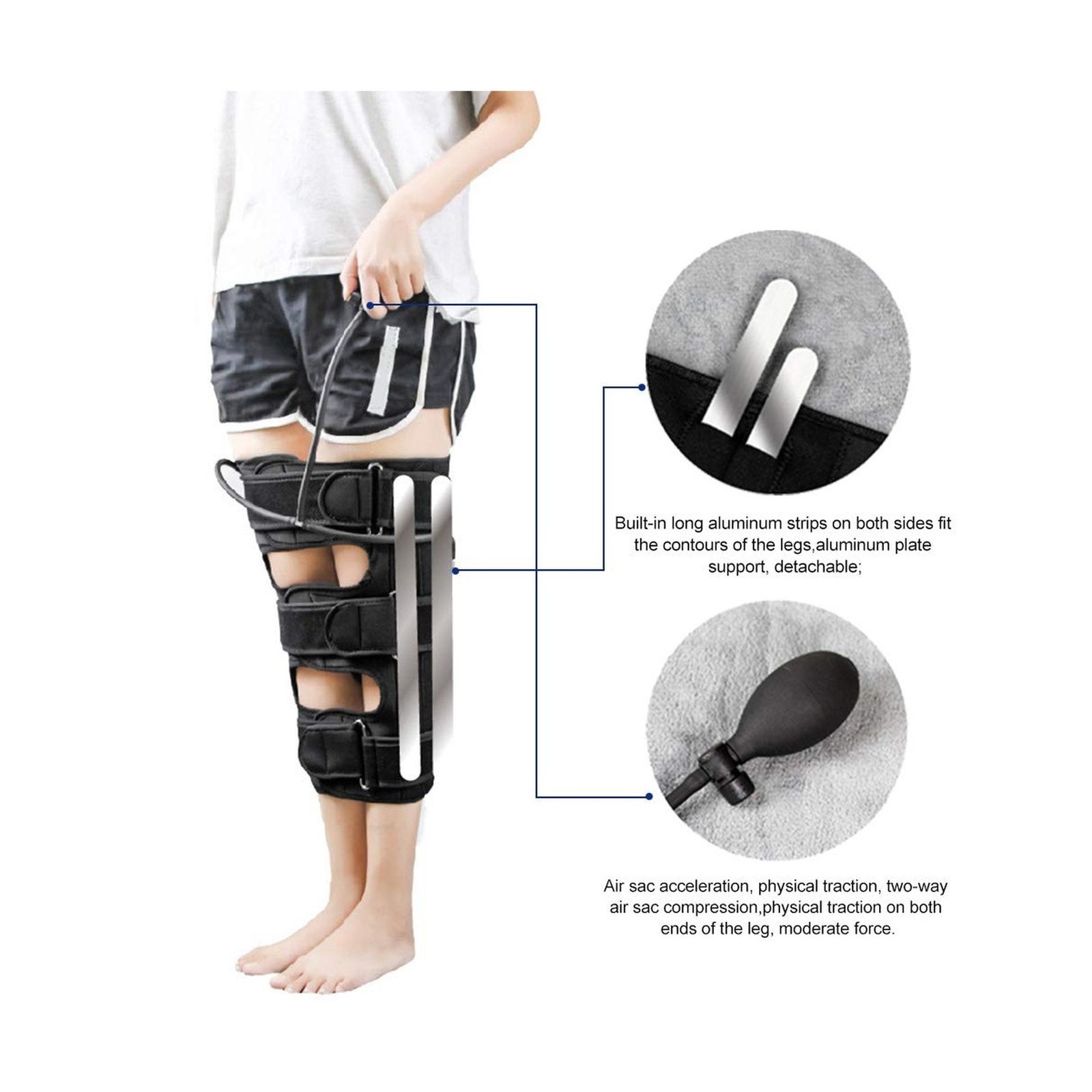 O/X Leg Correction Belt for Posture, Knock Knees, Bow Legs for Adults & Kids
