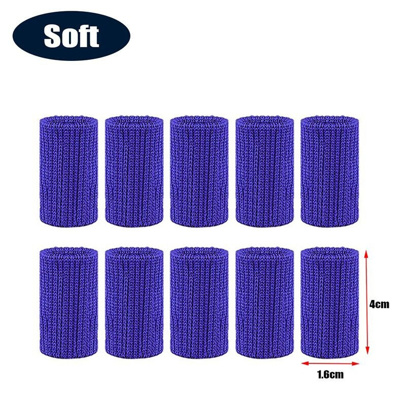Finger Sleeves Thumb Splint Brace Support 10-50pcs Compression Protector Elastic