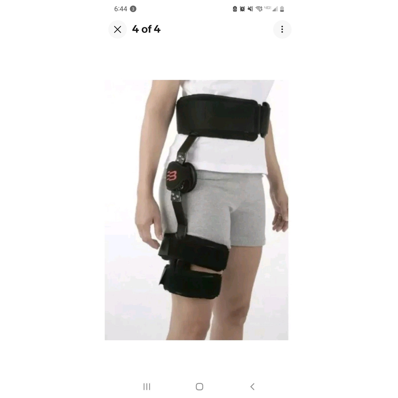 Bledsoe Simple Hinged Hip Brace Post Op Rehab Support