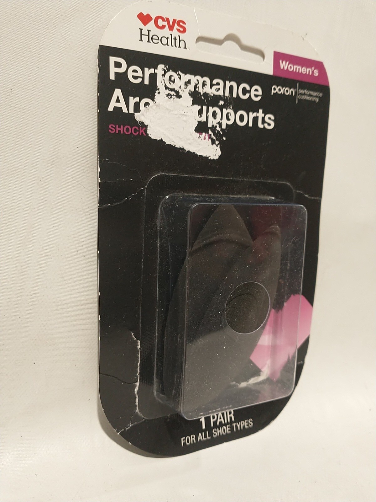 CVS Health Womens Performance Arch Support Poron Cushioned 11 Pair For All Shoes