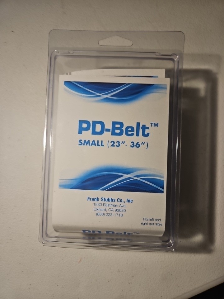 PD-Belt Size Small (23”-36”) Peritoneal Dialysis Catheter Belt NEW