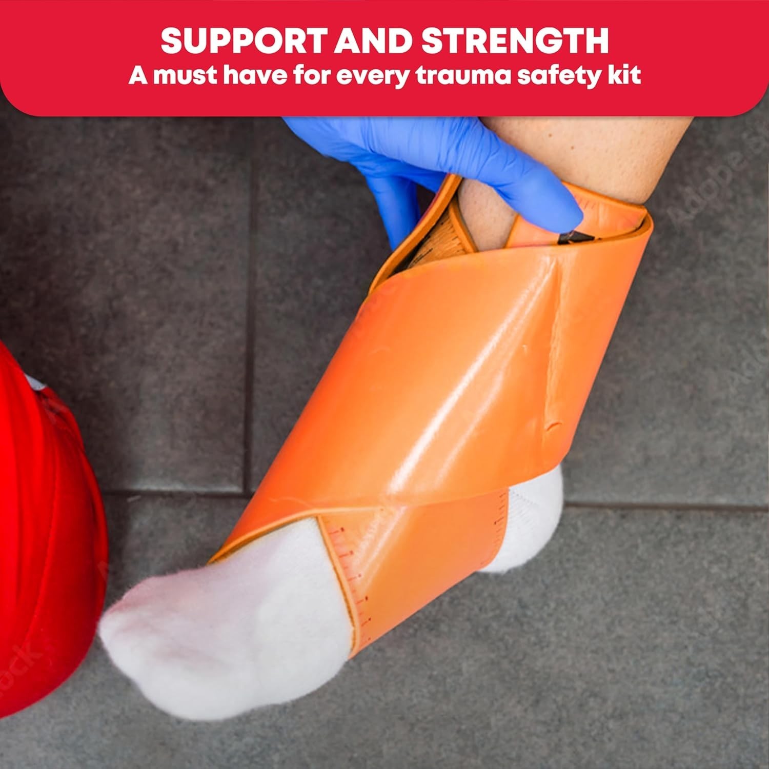 Weatherproof 24” Aluminum Splint – Lightweight Design for Athletes & First Aid
