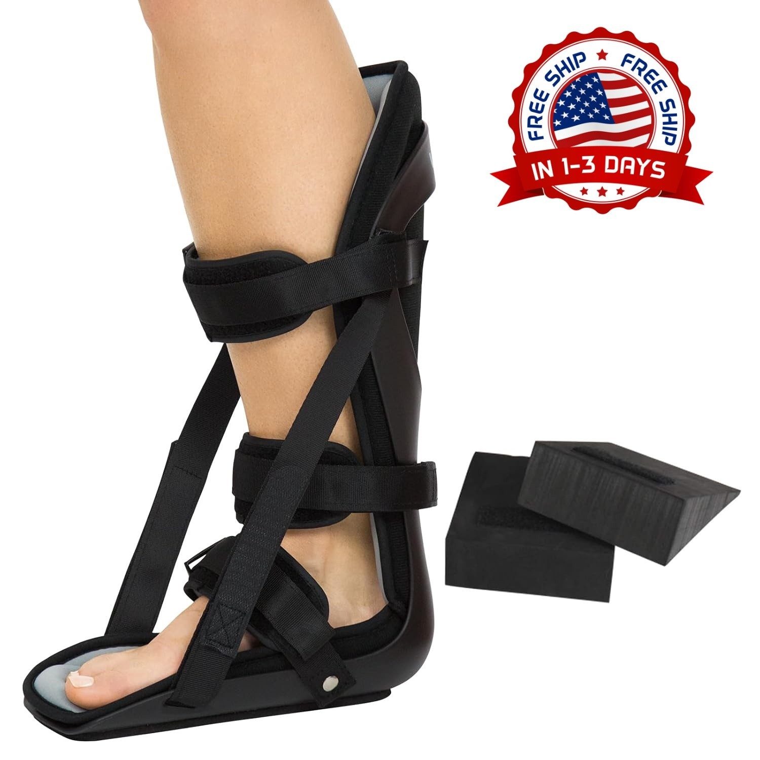 Férula nocturna rígida para fascitis plantar para hombres y mujeres NUEVO US