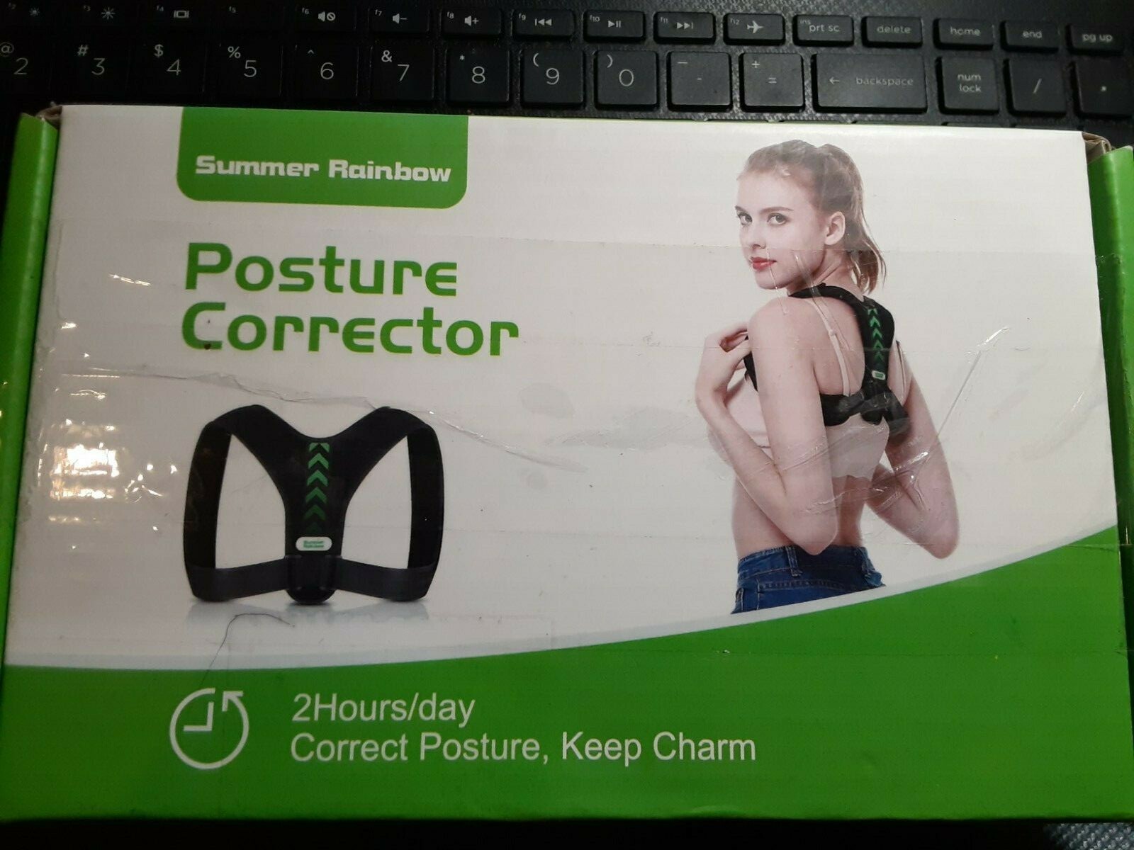 Summer Rainbow Universal Adjustable Back Straightener Posture Corrector